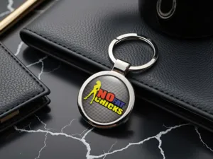 Personalized Cool Keychains Steel Design